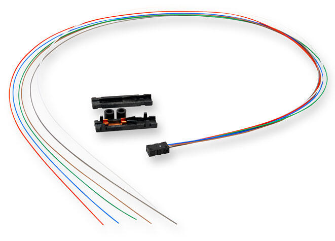 SP-FAN-BT36-06   Buffer Tube Fan-Out Kit - 6 Fibers 36&quot; / 90 cm tubing 900&#181;m